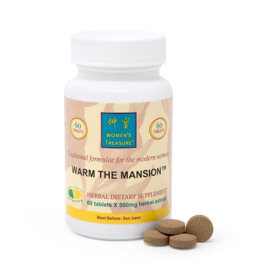 Three Treasures Women's Treasure Warm the Mansion, Ai Fu Nuan Gong Wan, 60 tablets