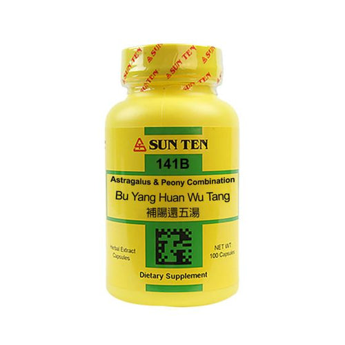 Sun Ten Astragalus and Peony Combination 141B, 100 capsules